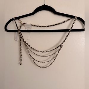 Chain belt Accessories Gold and silver .Brand new !!! One size Adjustable hook